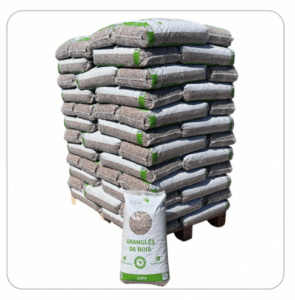 Palette de granulés VPK - 72 sacs